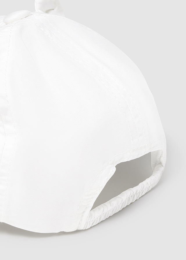 Gorra Orejas Blanco Mayoral detalle
