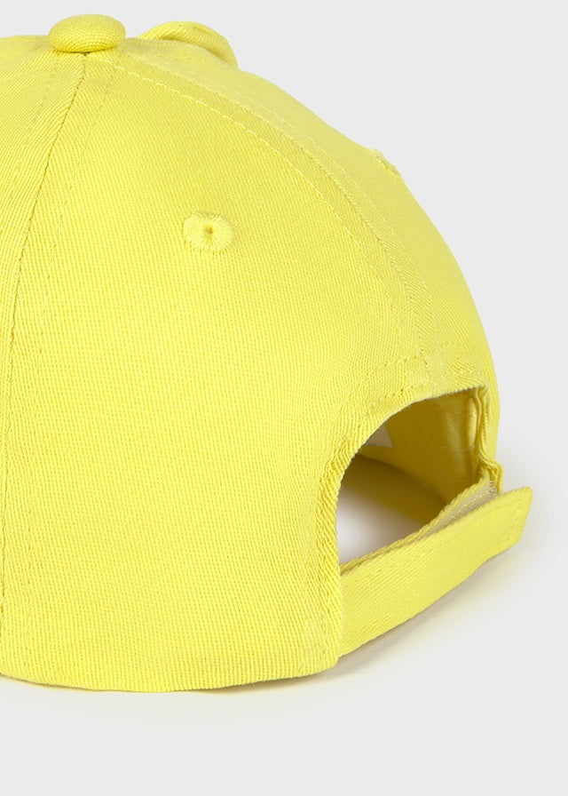 Gorra Tigre Bordado Amarillo Mayoral detalle