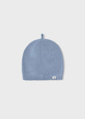 Gorro en Tricot Bebe Azul Mayoral