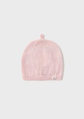 Gorro en Tricot Bebe Rosa Mayoral