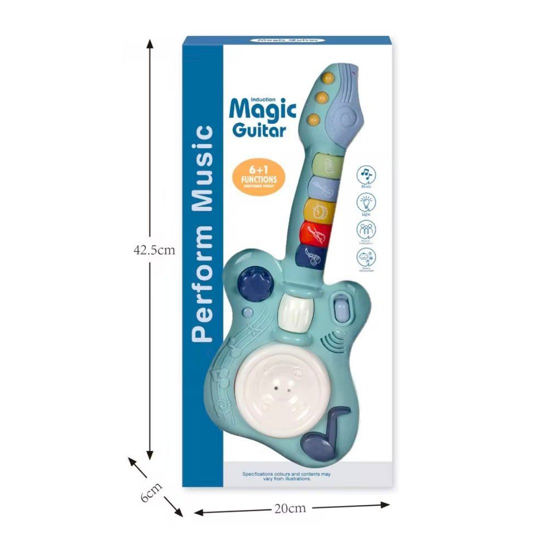 Juguete Guitarra Magic Azul cAJA