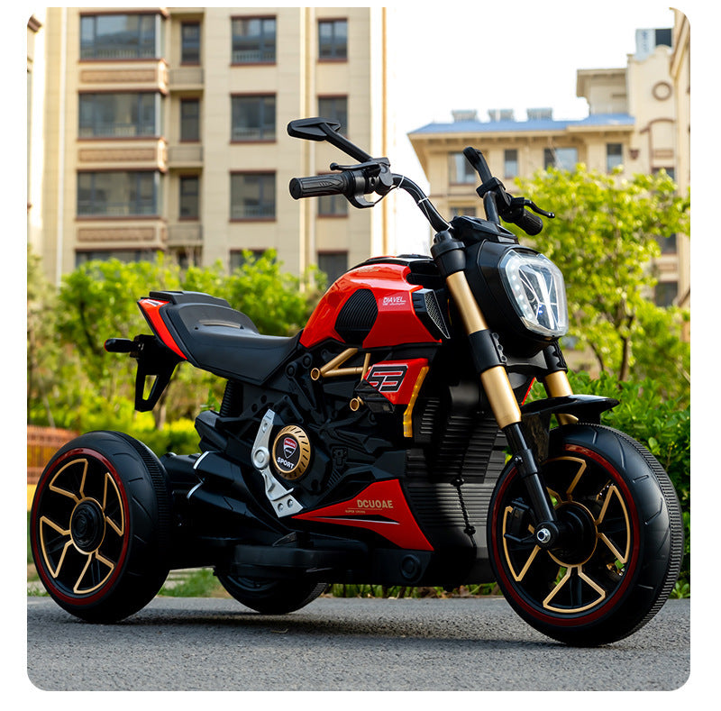 Moto Deportiva Alpine 12V Rojo Prinsel