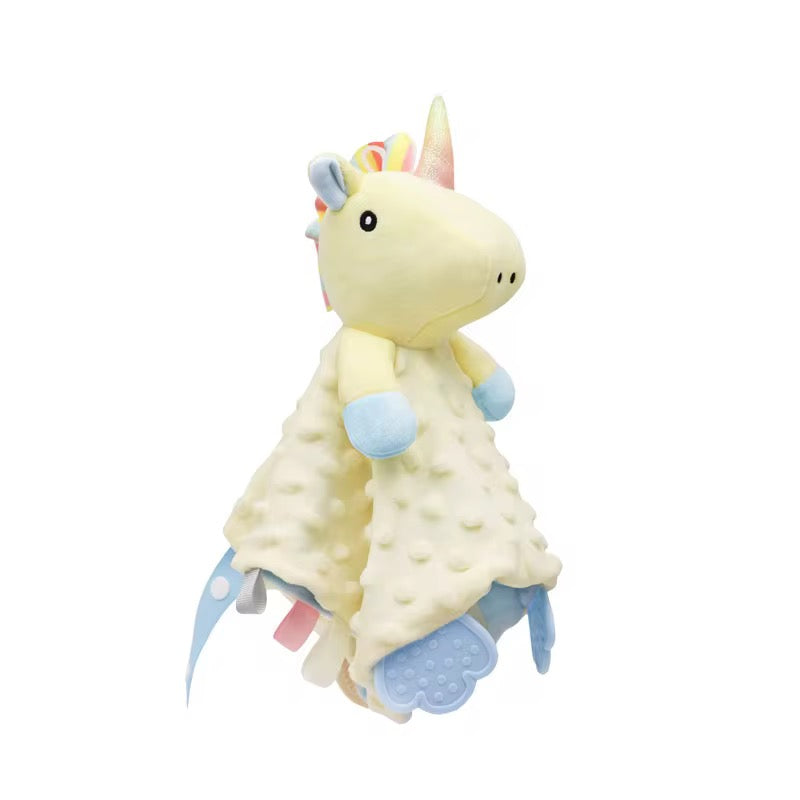 Peluche Apego Burbuja con Rasca Encías unicornio