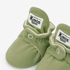 Botas Gamuza Classic Avocado Kings & Rebels 3M/6M Detalles