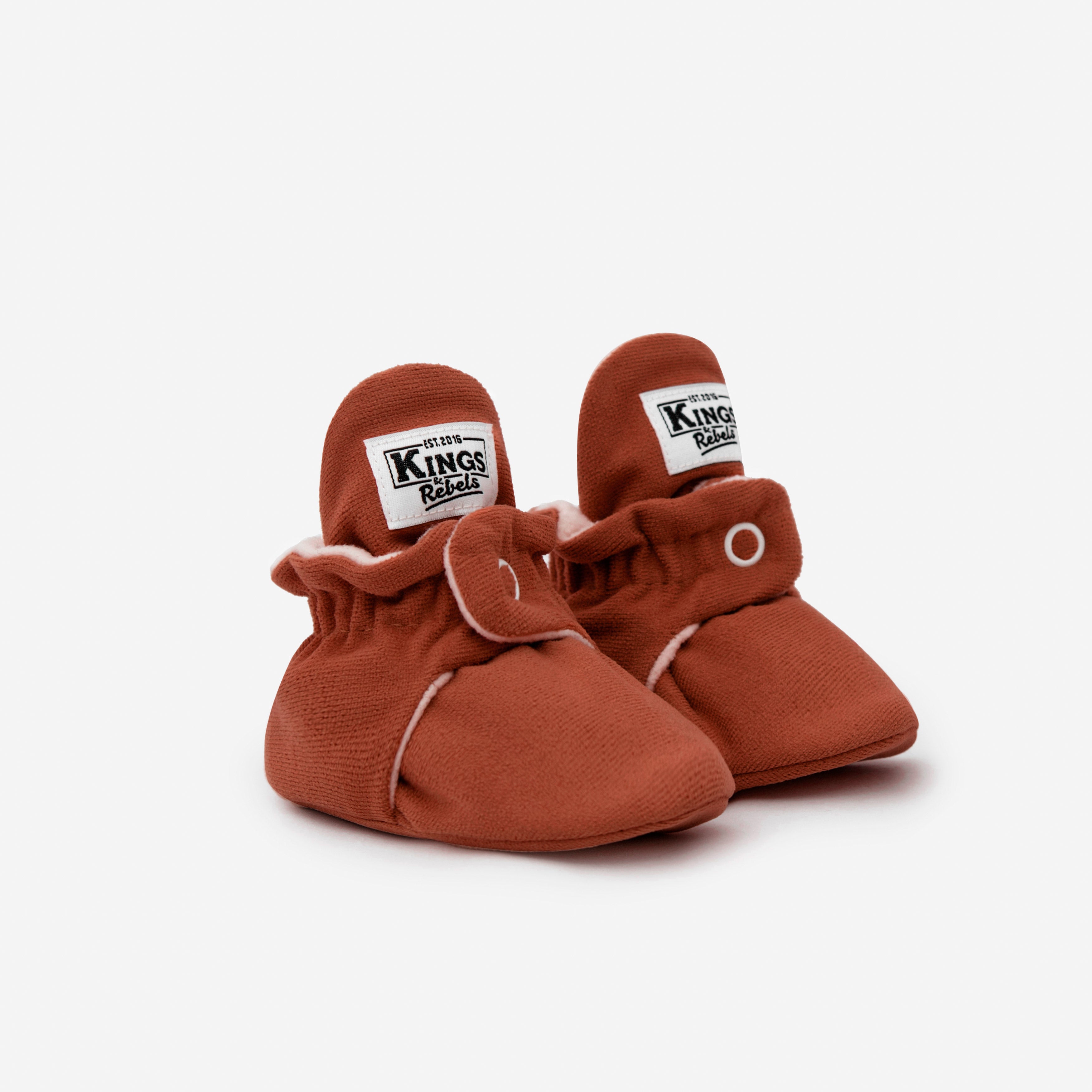 Botas Gamuza Classic Terracota Kings & Rebels 3M/6M Diseño