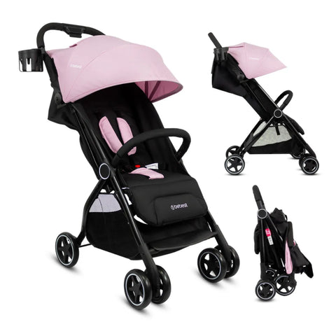 Coche Maleta Flex Autoplegable Bebesit Rosa
