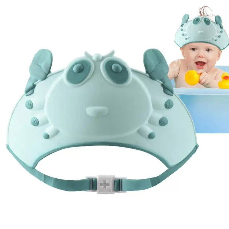 Gorro Protector De Baño En Silicona Cangrejo Bebé