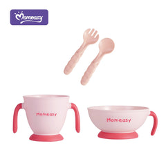 Set 4 Piezas Vajilla Momeasy