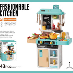 Cocina de Juguete Fashionable Azul