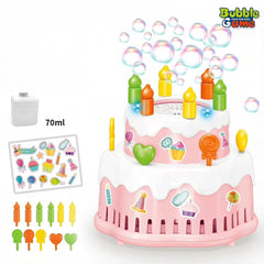Burbujero Juguete Pastel Cumpleaños