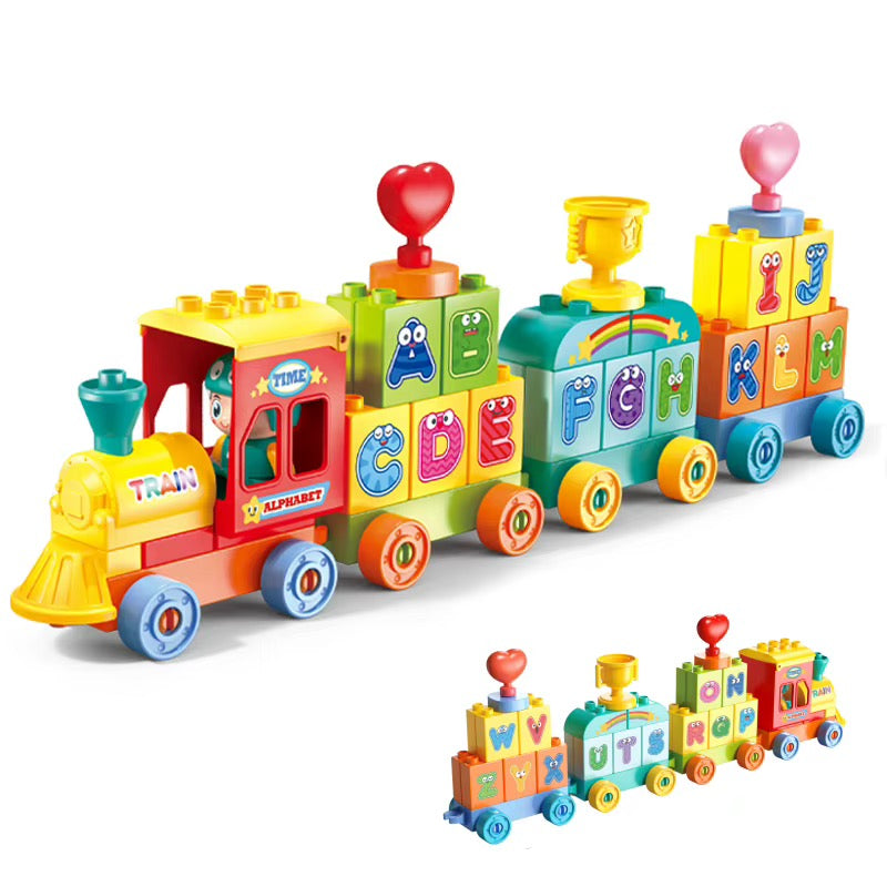 Juguete Mini Tren Bloques 60pcs