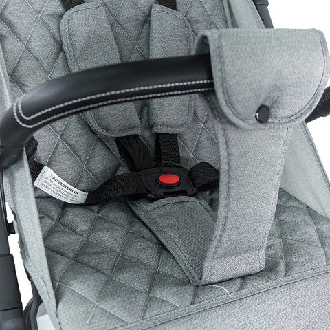 Coche Maleta Pixel Premium Gris Bebesit