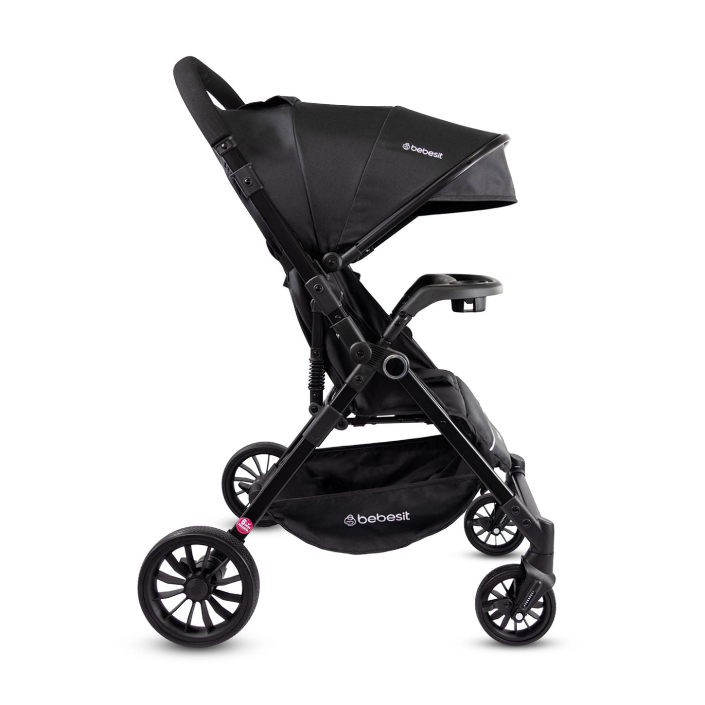 Coche Reversible City Dark Negro Bebesit estilo