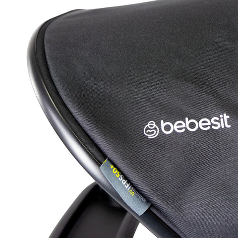 Coche Reversible City Dark Negro Bebesit detalle