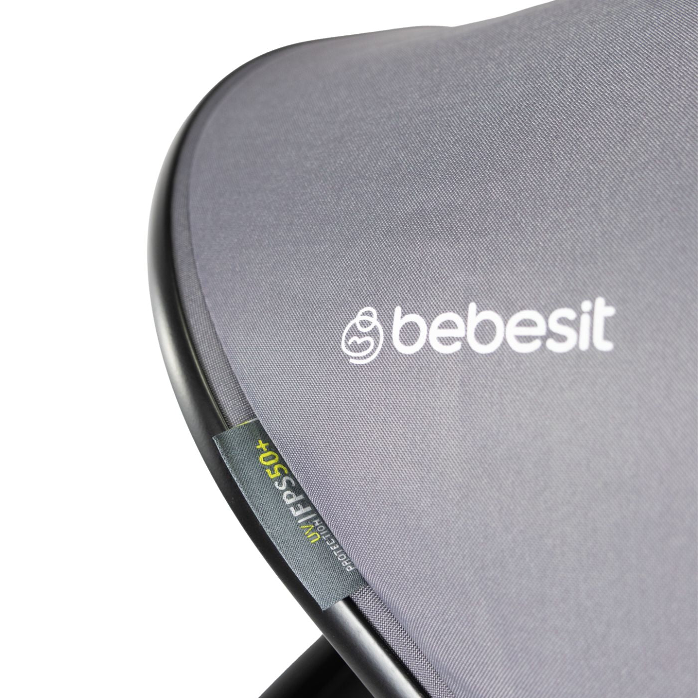 Coche Reversible City Dark Gris Bebesit detalle