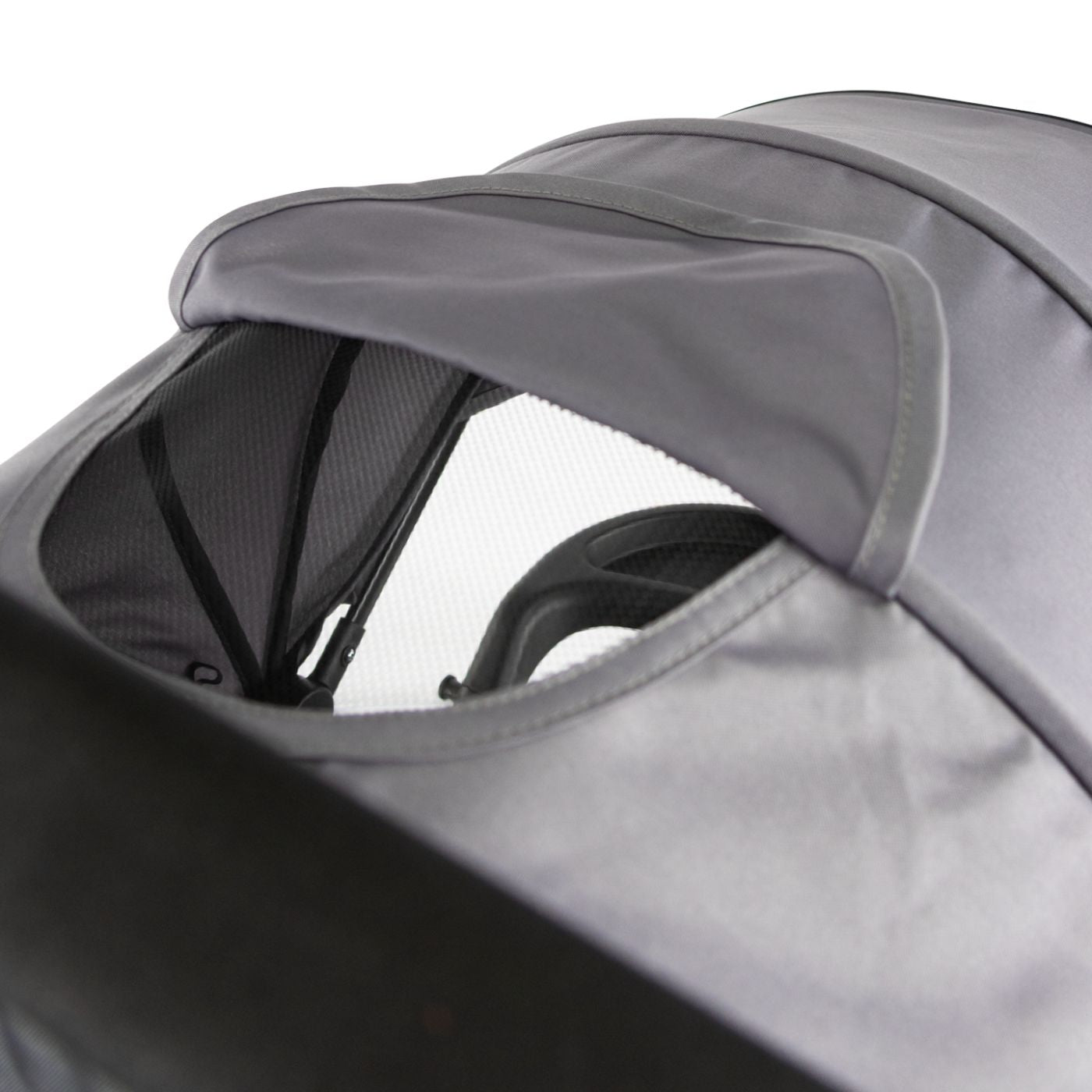 Coche Reversible City Dark Gris Bebesit malla