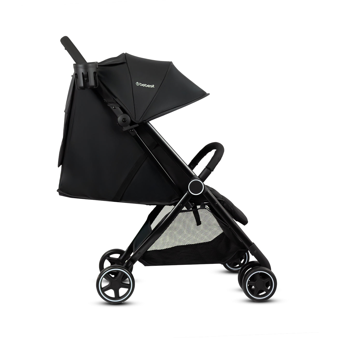 Coche Maleta Flex Autoplegable Bebesit Negro detalle