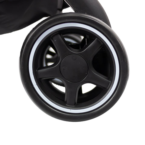 Coche Maleta Flex Autoplegable Bebesit Negro rueda
