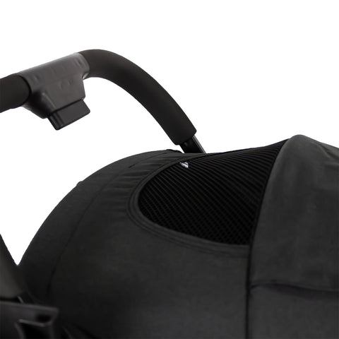 Coche Maleta Flex Autoplegable Bebesit Negro malla