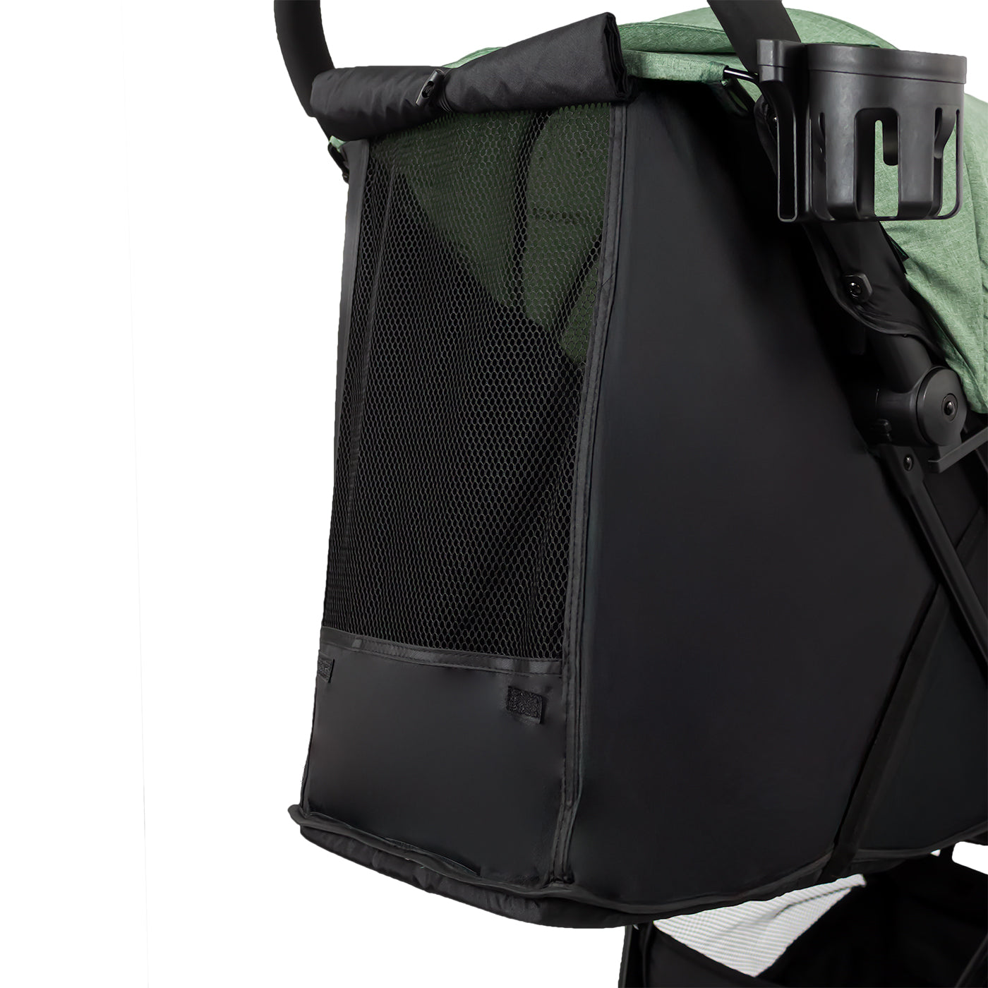 Coche Maleta Flex Autoplegable Bebesit Verde malla