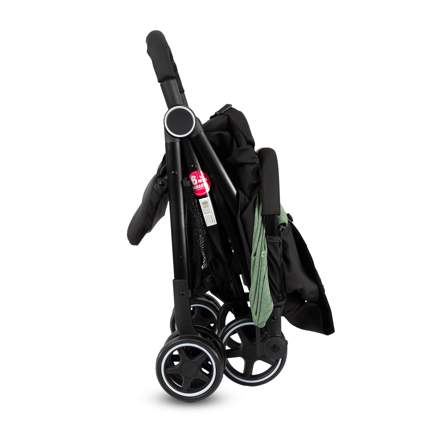 Coche Maleta Flex Autoplegable Bebesit Verde plegado