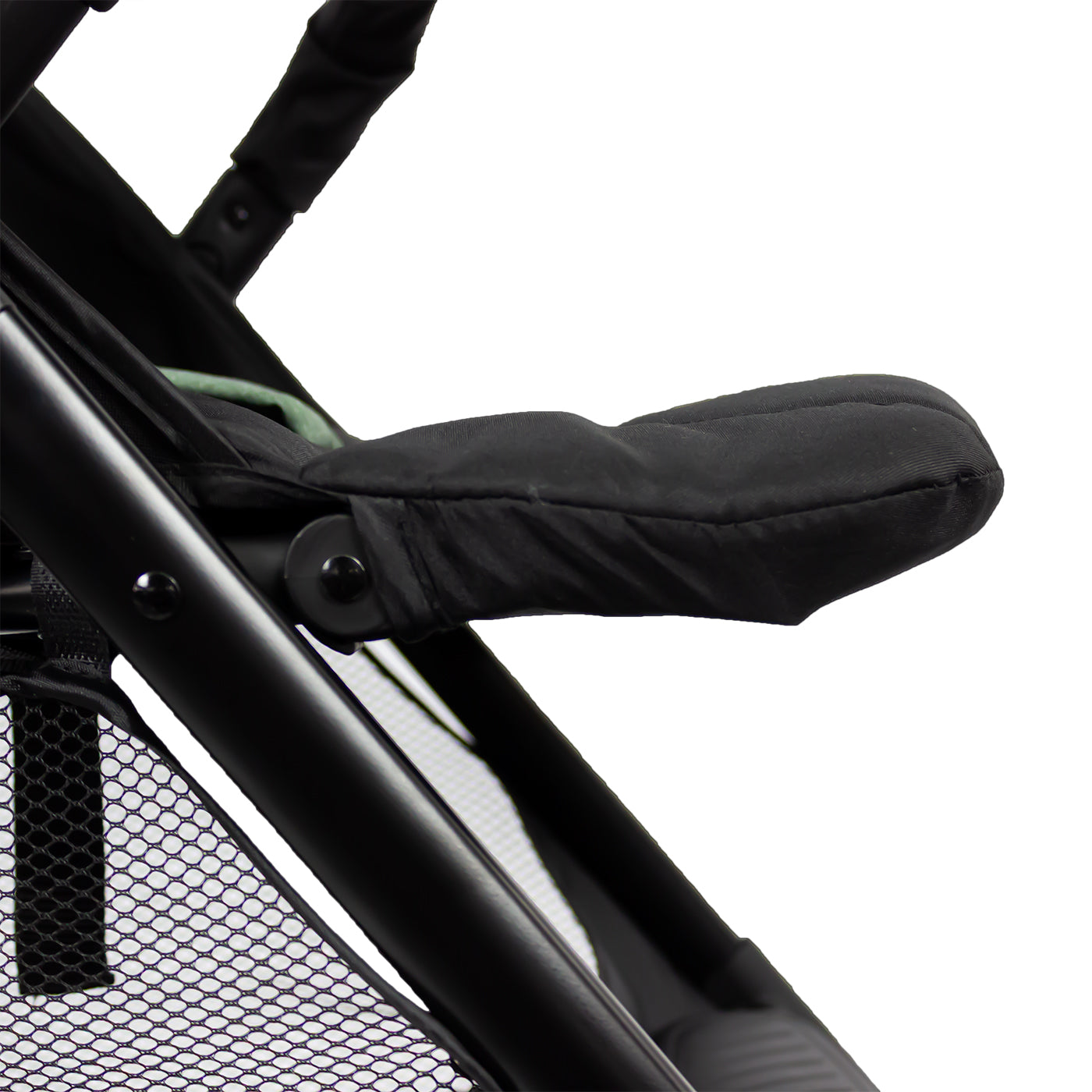 Coche Maleta Flex Autoplegable Bebesit Verde  reposa pies