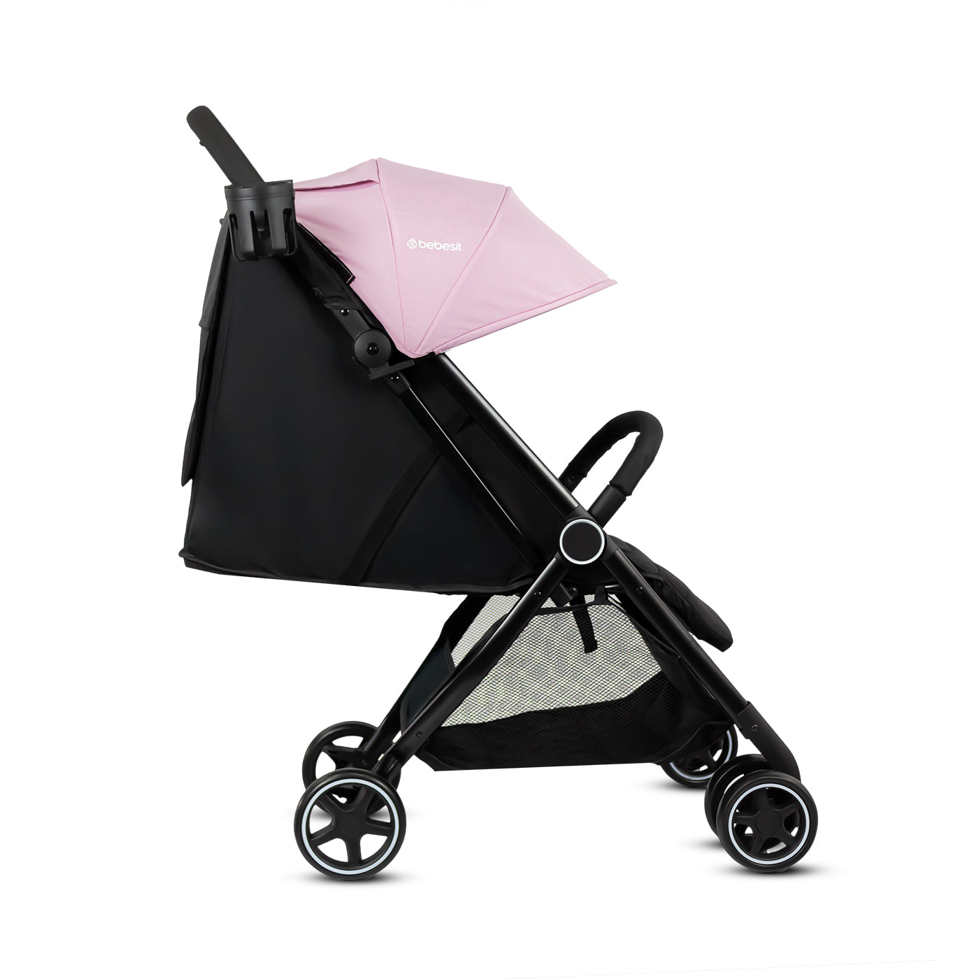 Coche Maleta Flex Autoplegable Bebesit Rosa modo