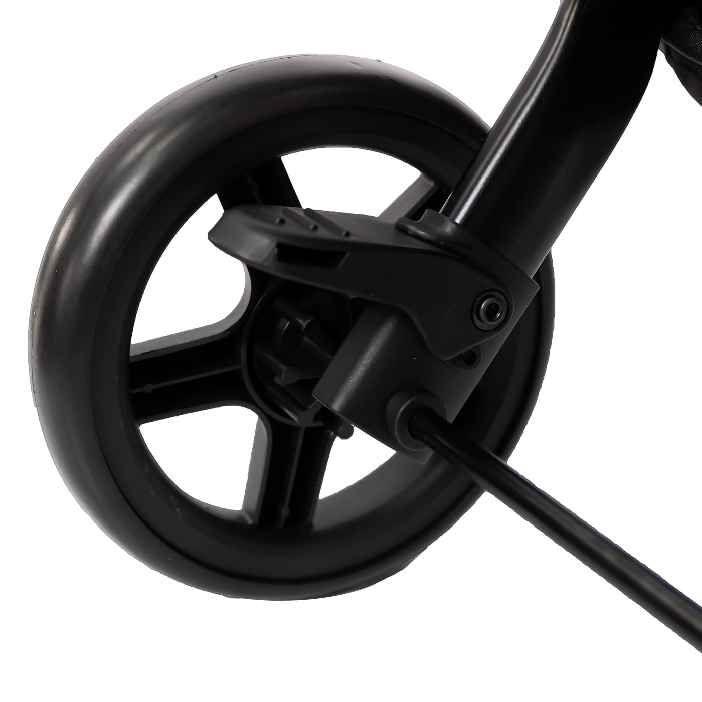 Coche Maleta Flex Autoplegable Bebesit Rosa freno