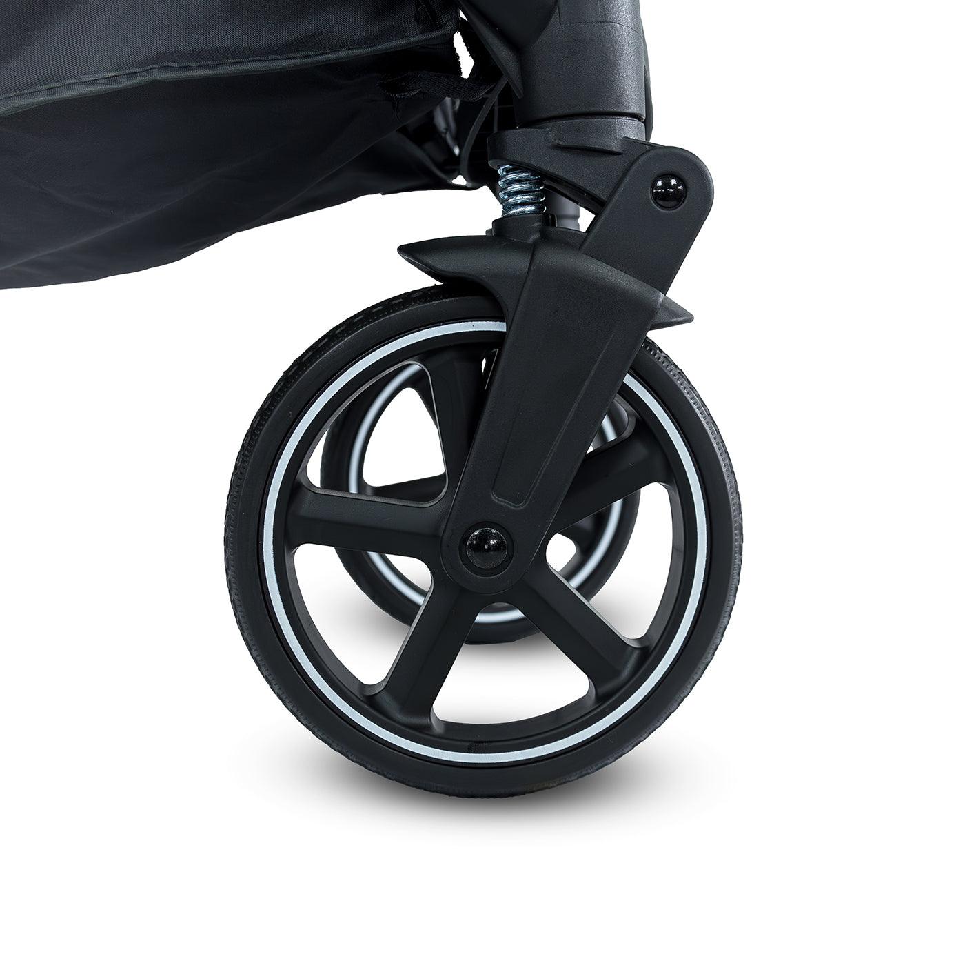 Coche Maleta Con Porta Bebé Pixel Gris Bebesit