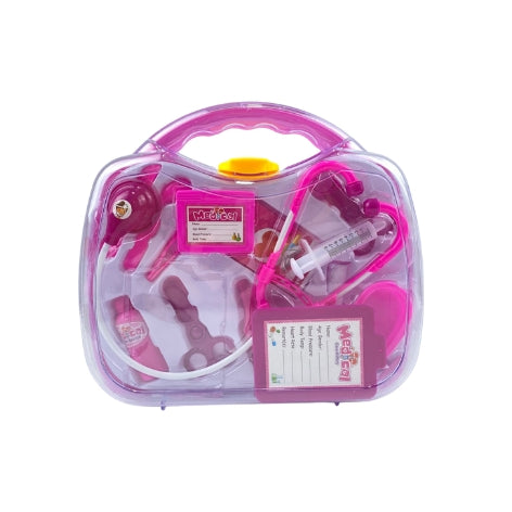 Juguete Maletin Doctora Infantil Rosa Diseño