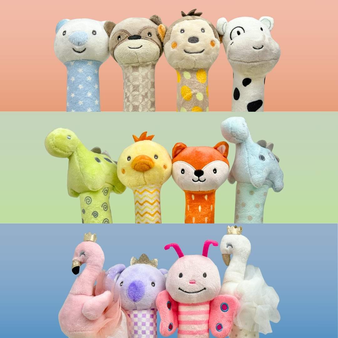 Sonajero Chillón Animales Surtido Diseños