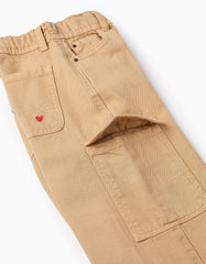 Jean Cargo Beige Zippy detalle