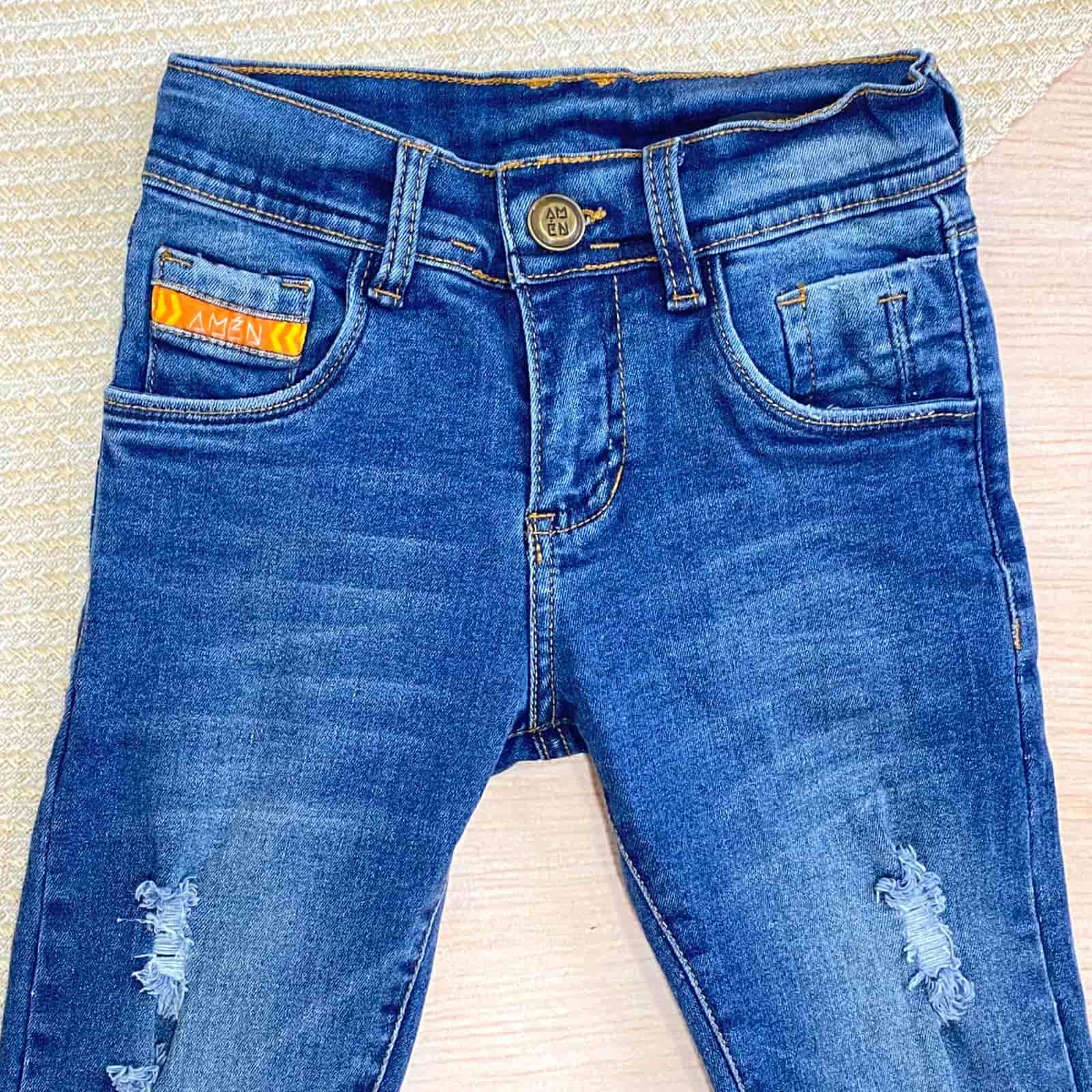 Jean Denim Desgaste Medio detalle
