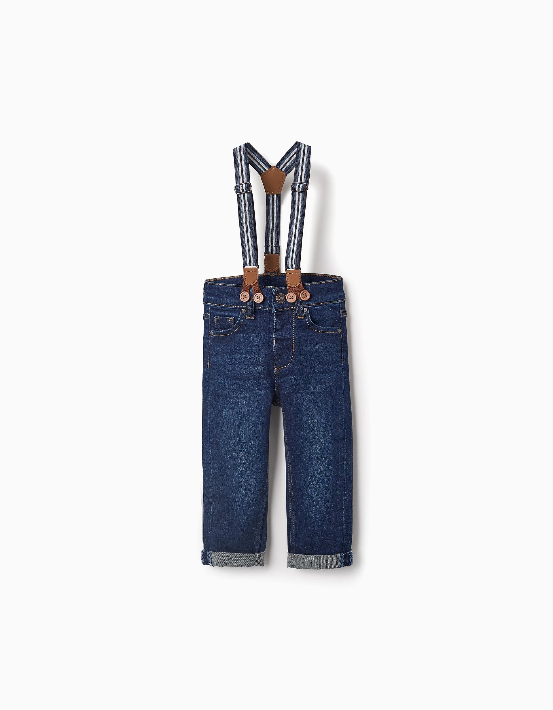 Jean Denim Tirantes Zippy
