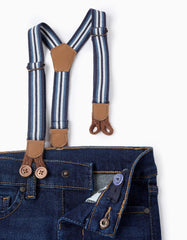 Jean Denim Tirantes Zippy detalle 