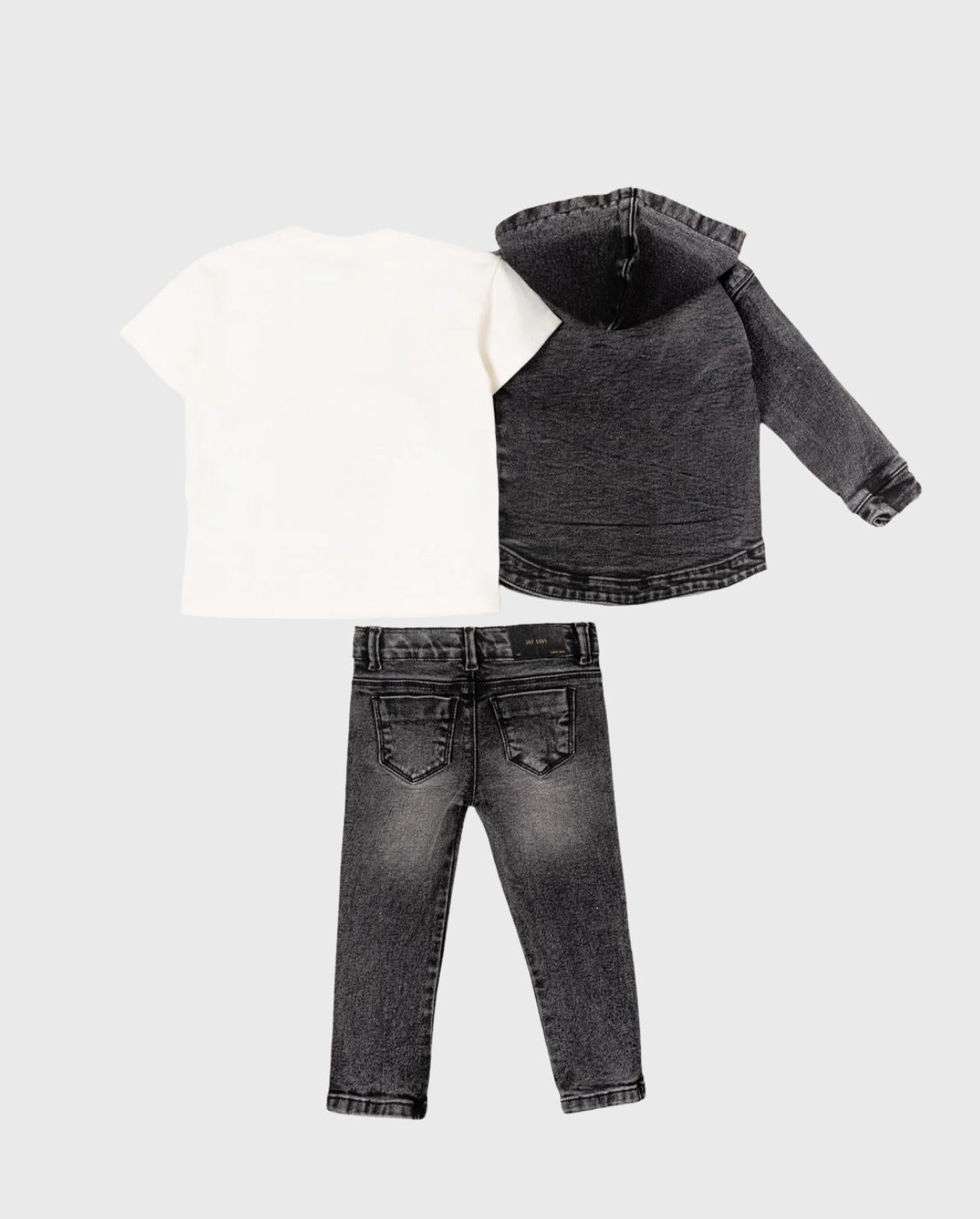 Conjunto Chaqueta Denim León Niños