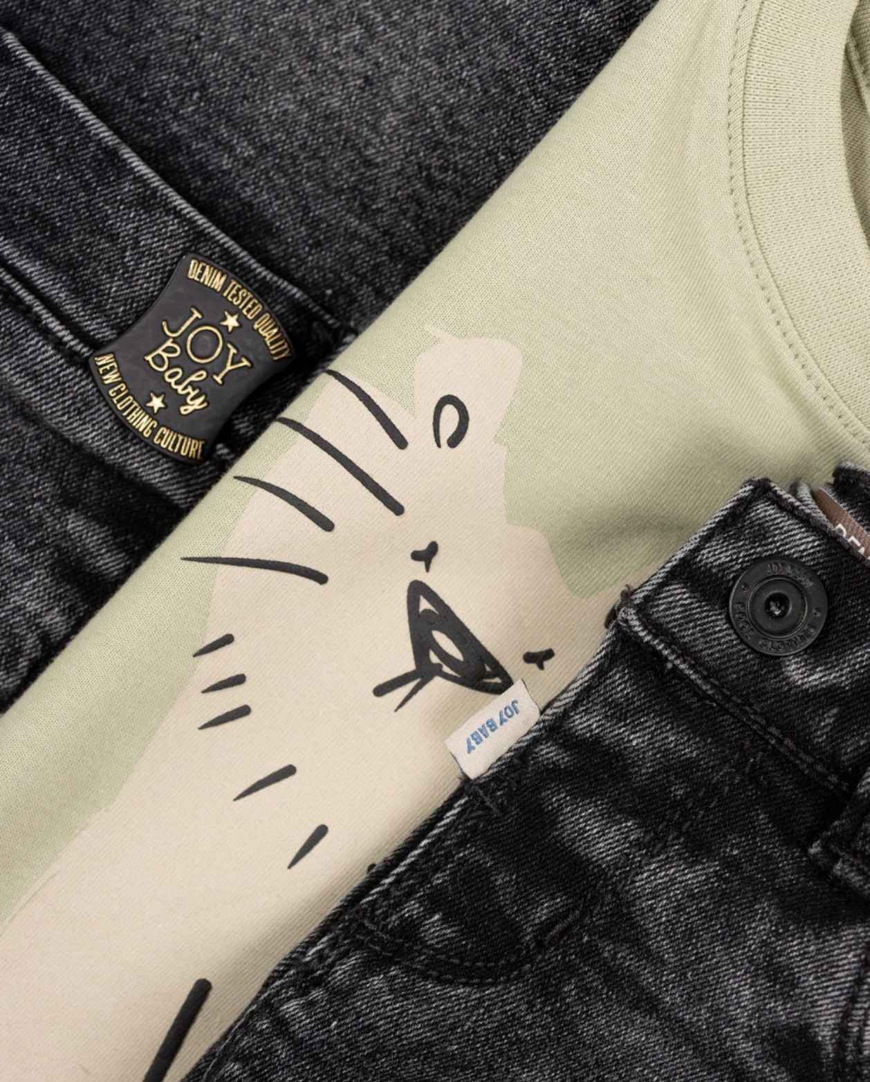 Conjunto Chaqueta Denim León Detalles