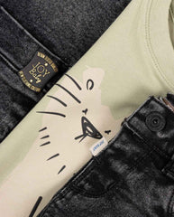 Conjunto Chaqueta Denim León Detalles