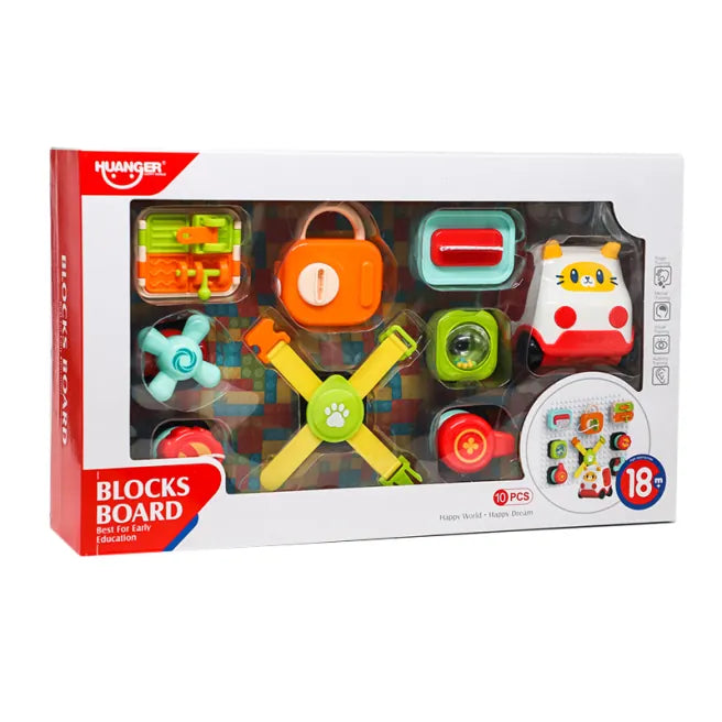 Jueguete Armable Carro Didactico empaque