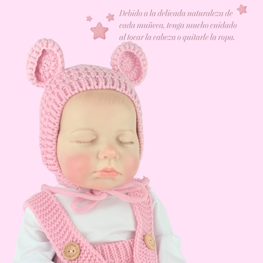 Juguete Bebe Real Reborn Dolls Rosa Pink