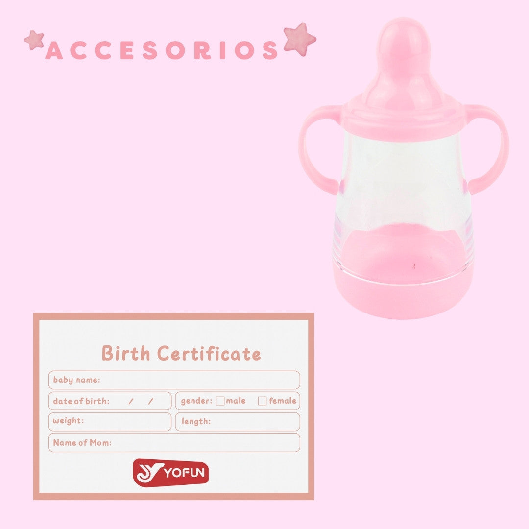 Juguete Bebe Real Reborn Dolls Rosa Niñas