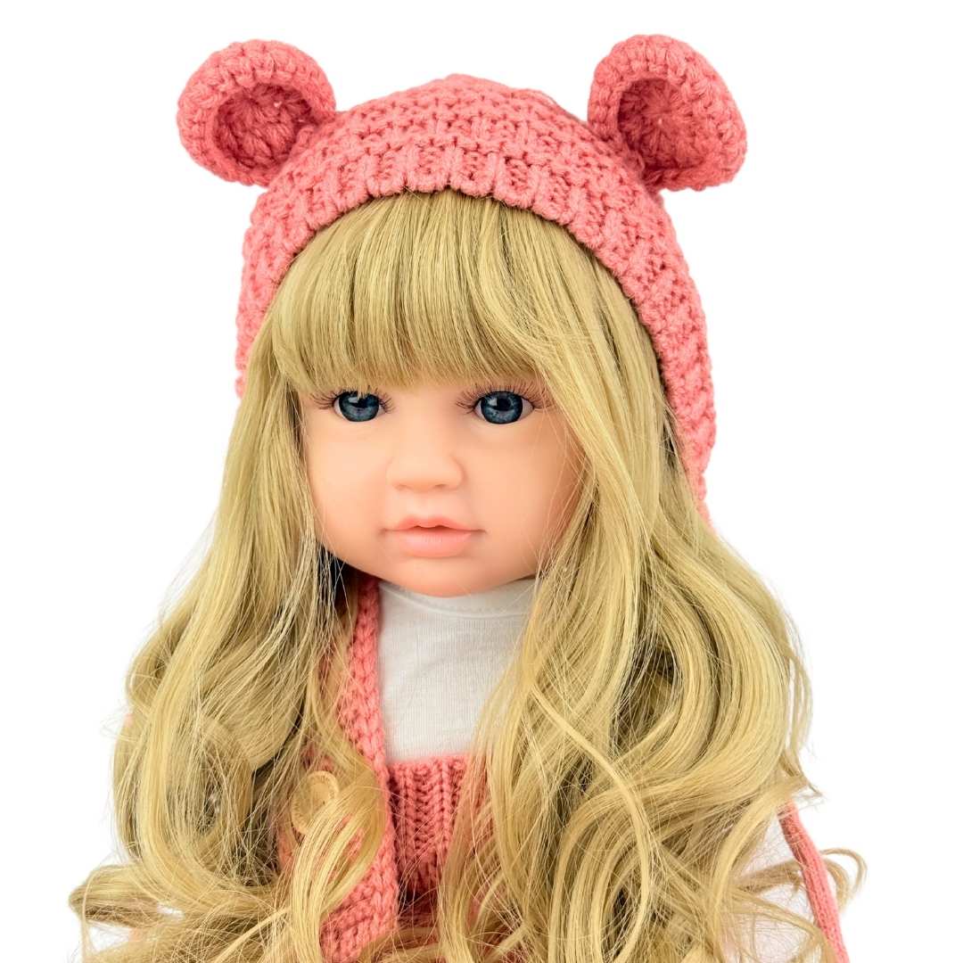 Juguete Bebe Real Ropa Overol Rosa Detalles