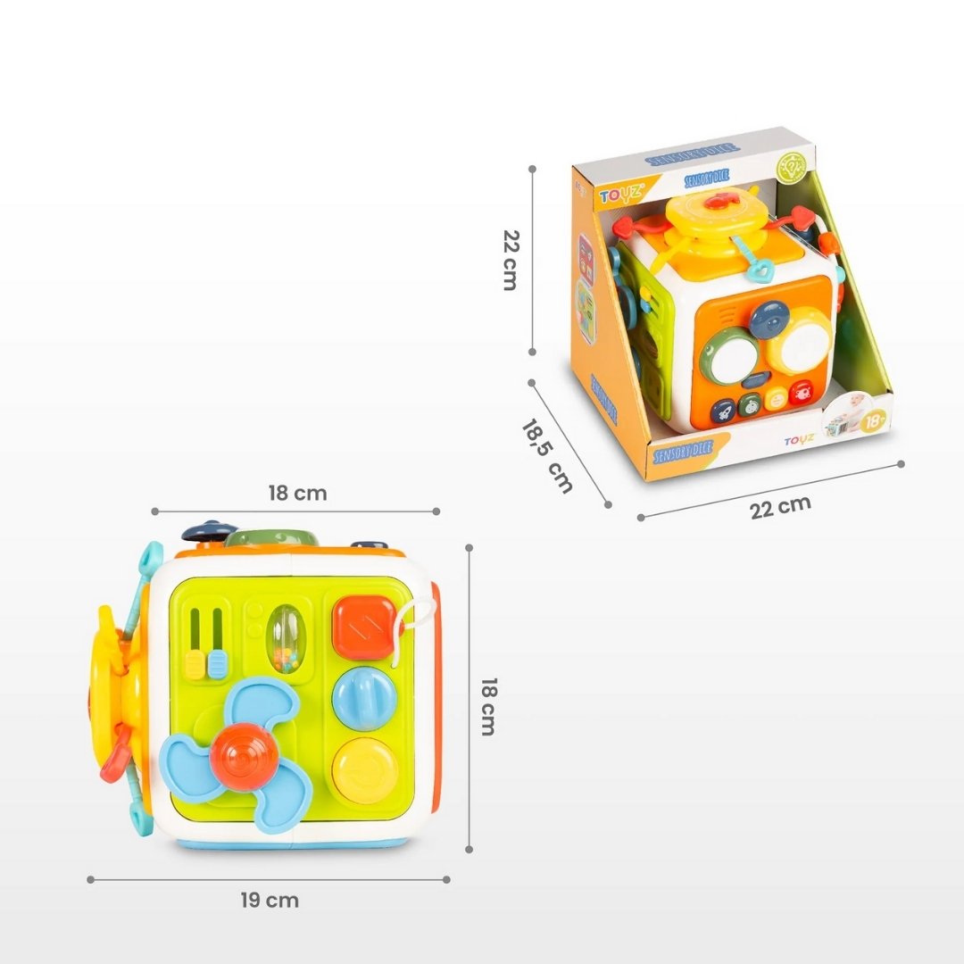 Juguete Cubo Figuras Estimulación Didáctico Medidas