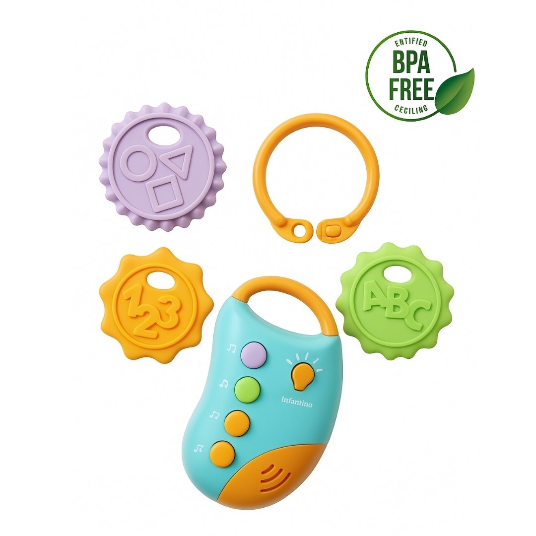 Juguete Musical De Estimulación Con Rasca Encías Travesuras