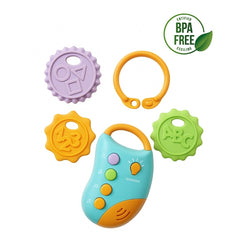 Juguete Musical De Estimulación Con Rasca Encías Travesuras