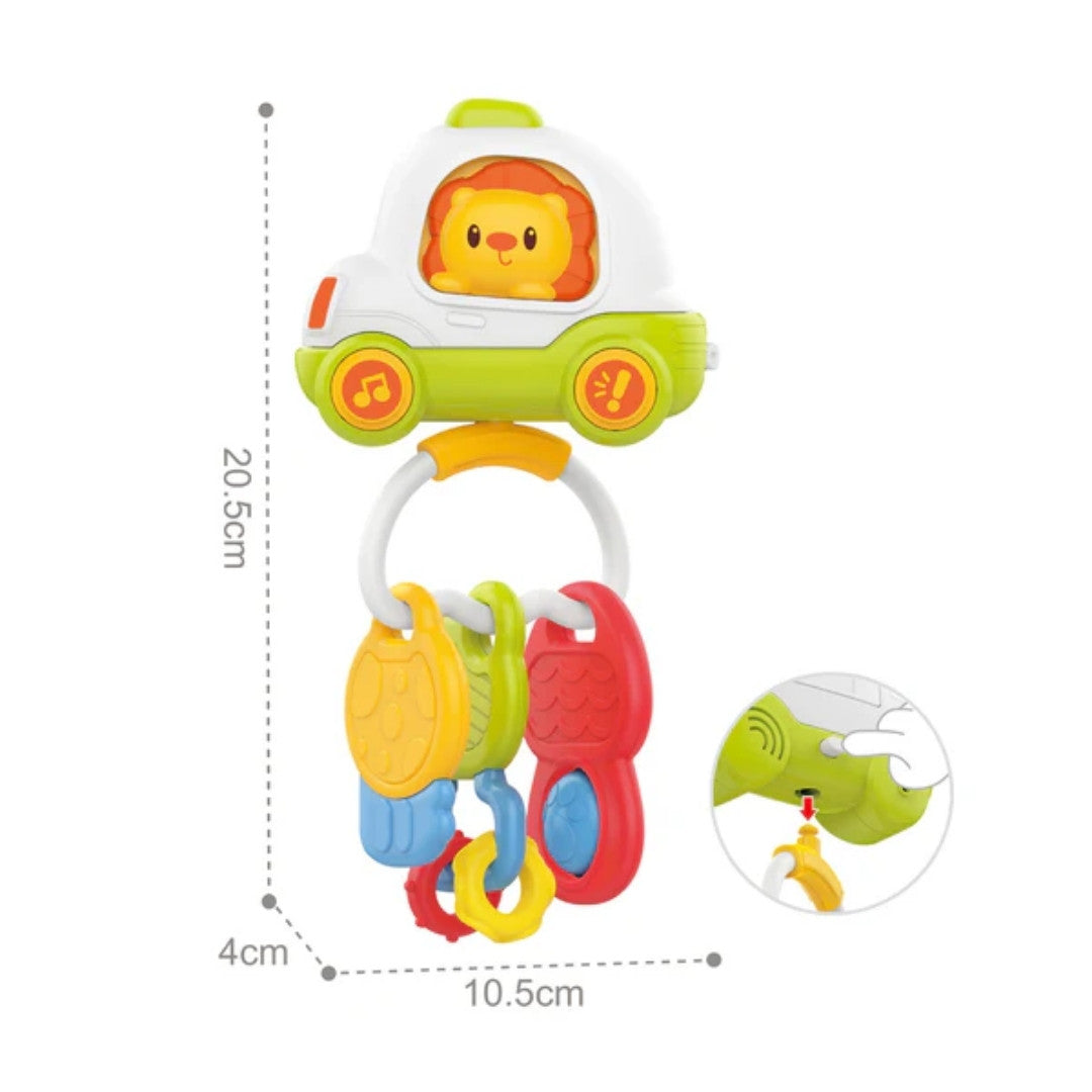 Juguete Musical Rasca Encías Carro Medidas