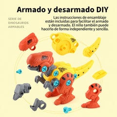 Juguete Armable Dinosaurios Huevo Tricerat usos