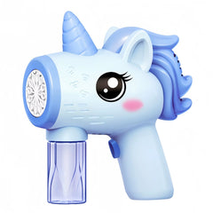 Juguete Burbujero Unicornio Azul