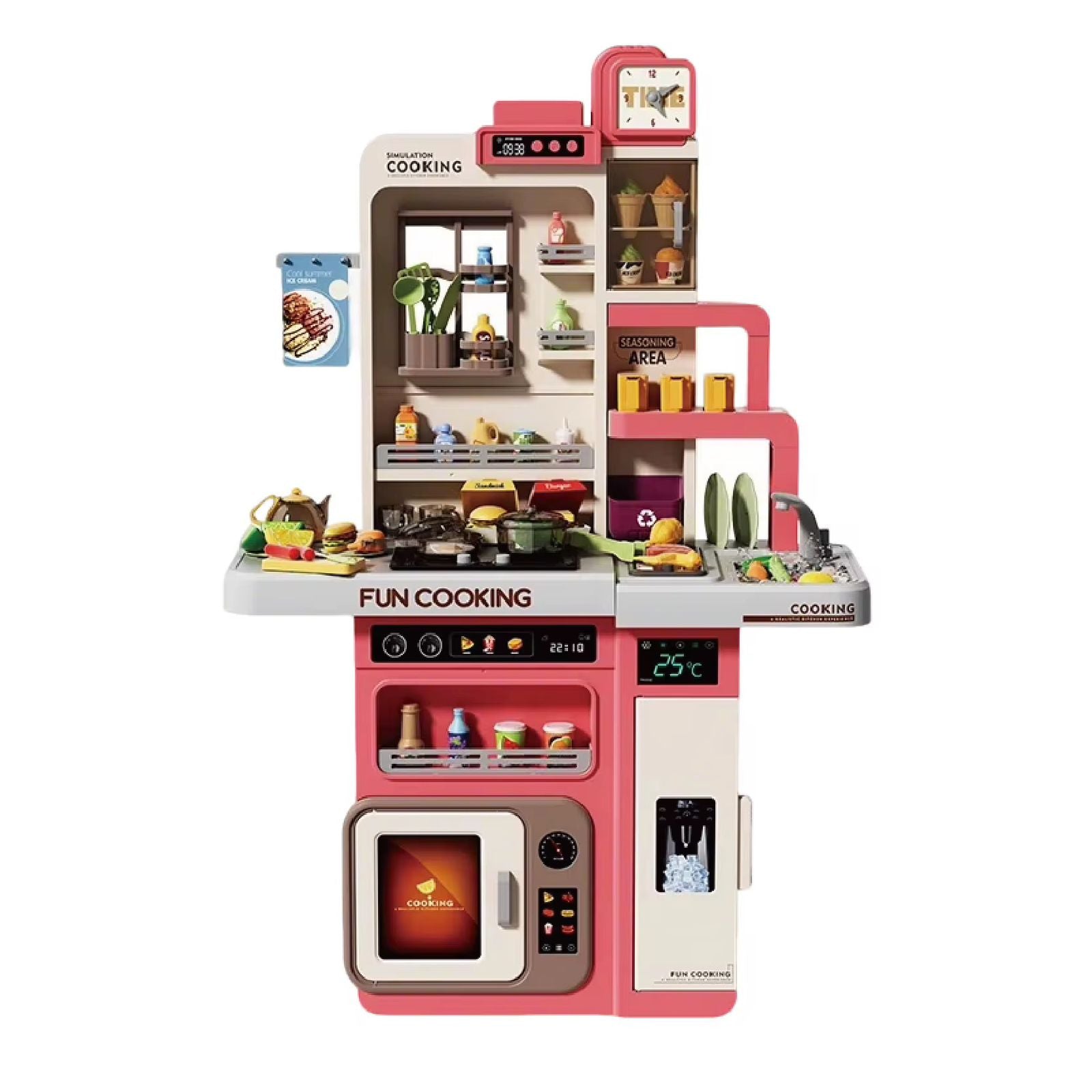 Juguete Cocina Con Accesorios 91 Piezas