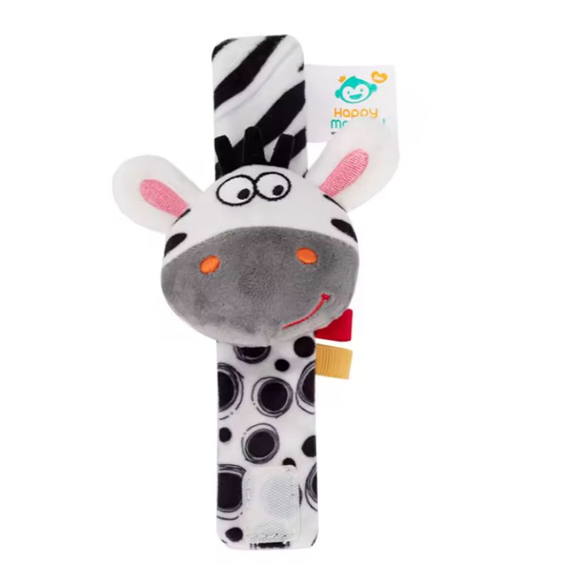 Juguete Manilla Sonajero Animales zebra